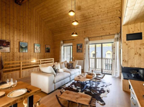 Lodge neuf avec grande terrasse et équipement haut de gamme - FR-1-401-292